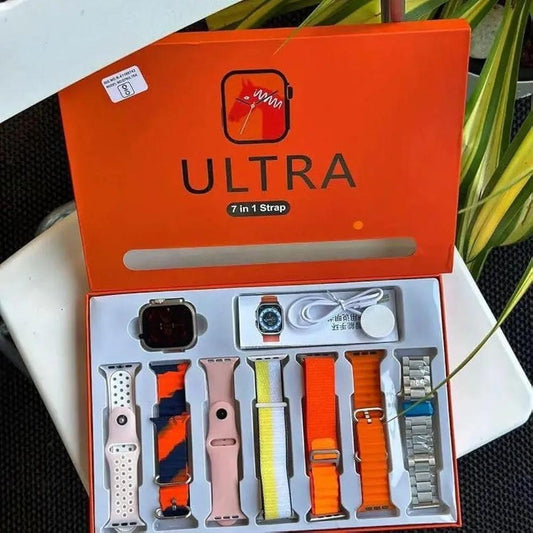 7-in-1 Ultra Smartwatch Band Strap Set – Premium Versatility for Your Watch