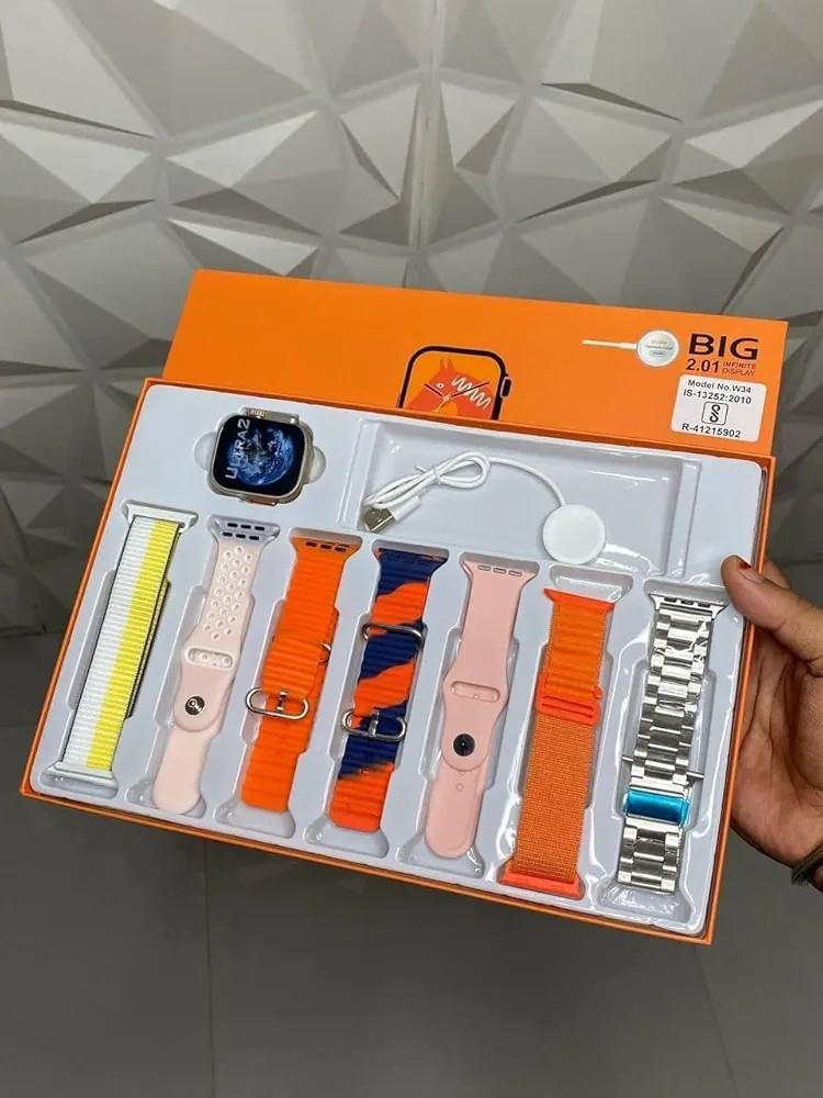 7-in-1 Ultra Smartwatch Band Strap Set – Premium Versatility for Your Watch